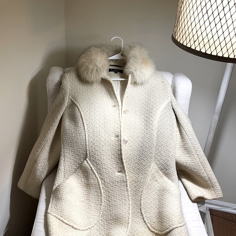 Nicole Miller size 10 trench coat